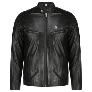 Genuine <b>Leather</b> <b>Jacket</b> Men <b>Retro</b> Vintage Biker Motorcycle Casual Winter Outerwear Premium <b>Jacket</b> Wholesale - Product Image 1