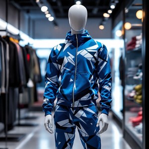 Traje Deportivo Vintage para Hombre, Corte Ajustado, 100% Algodón, Cierre Completo, Transpirable, Cómodo, Ropa Deportiva al por Mayor - Product Image 6
