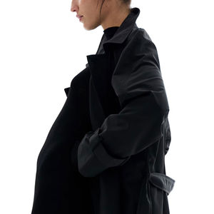 Abrigos de Invierno para Mujer de Diseño Único, Doble Botonadura, Tejido Cortavientos, Ligeros, Largos, Casuales, 100% Lana - Product Image 3