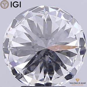Statement Maker 4,50 CT CVD Lab Grown Diamond 10,73 MM Corte redondo E Color VS1 Clarity IGI Certified Jewelry Goals para un diseño atrevido - Product Image 6