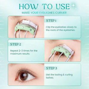 Recourbe-cils de salon pour femmes, outils de maquillage jetables en acier inoxydable de haute qualité, personnalisables, vente en gros à bas prix - Product Image 6