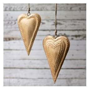 Campanas de vaca navideñas vintage de metal envejecido color oro, campanas colgantes armoniosas en cuerda de yute para decoración festiva de granja - Product Image 2