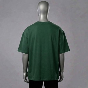 Men Green Lion Print Oversized T-Shirt Short Sleeve O-Neck Casual Jersey 100% Cotton <b>Animal</b> <b>Pattern</b> Front Logo - Product Image 5