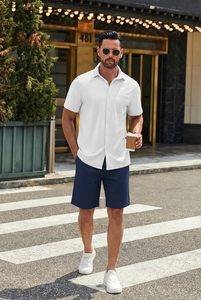 Shorts Bermuda Homme Confort Dynamique en Toile Respirante Séchage Rapide avec Cordon de Serrage – Idéal pour l'Été, la Plage, le Sport et la Gym - Product Image 3
