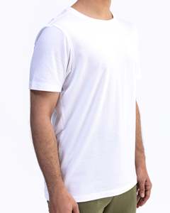 Camiseta personalizada al por mayor para hombre, camiseta OEM de alta calidad, impresión de camisetas en blanco para hombre, tacto de algodón, ropa personalizada para hombre - Product Image 3