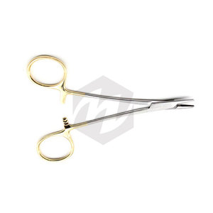 Derf Needle Holder Tungsten Carbide Surgical Medic Instruments Secure Needle <b>Grip</b> Stainless Steel <b>Control</b> Longevity - Product Image 4