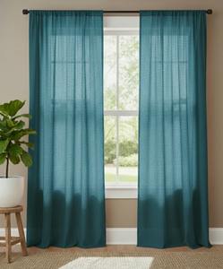 Paneles de Cortina Personalizados de Lujo 100% Algodón, Modernos/de Tamaño Personalizado, para Hogar, Hotel, Banquete, Cafetería, Boda, Hospital, con Bolsillo - Product Image 4