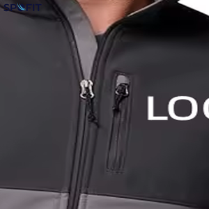 Custom Men's Fleece <b>Jacket</b> Breathable Windproof Full Zip Stand Collar Outdoor Sports <b>Jacket</b> OEM Winter Wear - Product Image 6