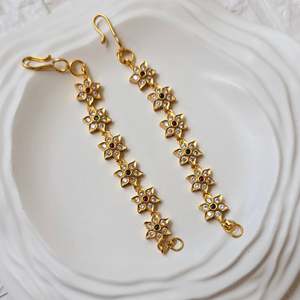 Floral Single Layer Earrings-Fashion Earrings - Product Image 1