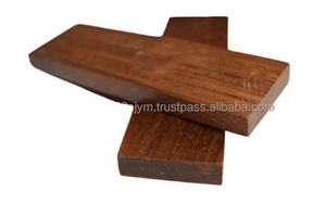 Plaquettes de manche de couteau en bois de noyer indien stabilisé et poli, imitation antique, pour l'art et la collection - Product Image 3