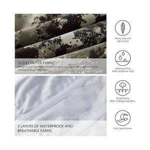 Pantalon de chasse imperméable et respirant pour homme, tissu extérieur silencieux, pour la pêche, les activités en plein air, durable et léger - Product Image 3