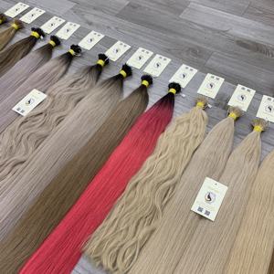 Extensions de cheveux humains à la kératine vietnamienne à double tirage de qualité supérieure cheveux vierges avec pointe nano de l'usine directe - Product Image 4