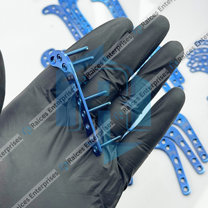 Plaques et vis supracondylaires en titane de haute qualité 2,4 mm, lot de 58 pièces, certifiées CE, verrouillage manuel de sécurité pour orthopédie vétérinaire - Product Image 3