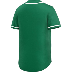 Maillot de baseball en coton respirant et léger, boutonné sur le devant, style vintage streetwear, haut de softball - Product Image 4