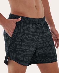 Shorts de course athlétiques pour hommes, imprimés sur mesure, 2 en 1, double couche, avec doublure de compression intérieure, taille élastique et poche latérale - Product Image 1