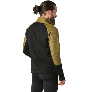 Unisex Gray Full-Zip O-Neck Sport <b>Jacket</b> Breathable Polyester Long Sleeve Winter Wear <b>Heated</b> Eco-Friendly Streetwear 250 GSM - Product Image 3