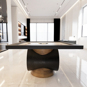 Table de Carrom Moderne de Luxe en Bois Cosmo avec Socle, Table de Jeu d'Intérieur Écologique pour 4 Joueurs, Idéale pour la Maison et les Clubs - Product Image 3