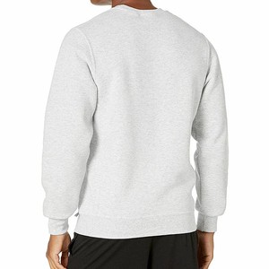Sweat-shirts d'hiver pour hommes avec logo personnalisé brodé, effet délavé, 100% polyester extensible, vêtements de sport de performance légers - Product Image 3