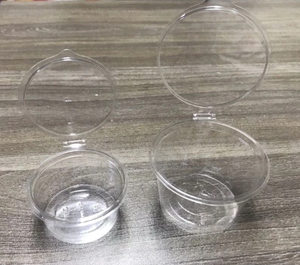 OEM 2oz PET Clear <b>Sauce</b> Portion Cups with Lids Disposable Condiment Containers Custom Printing Factory Supply - Product Image 1