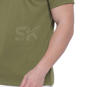 Camiseta de algodón 100% para hombre, informal, de verano, con estampado personalizado, ligera, de material duradero, de corte holgado. - Product Image 6