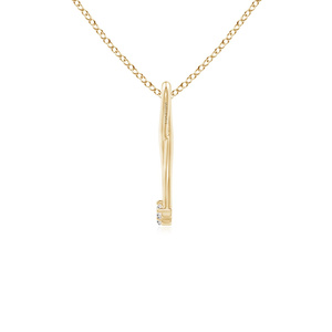 Colgante de Diamante Cultivado en Laboratorio con Tres Círculos Infinitos, Oro 10K 14K 18K, Plata 925 935, Joyería Fina Unisex Personalizada - Product Image 3