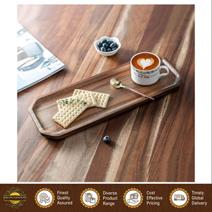 Juego de Bandejas de Servir de Madera de Acacia de Lujo, Ecológicas y Hechas a Mano con Diseño Único para Charcutería/Aperitivos/Galletas/Quesos - Product Image 6