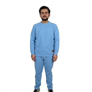 Conjunto Deportivo de Manga Larga con Cuello Redondo para Hombre, Informal, para Fitness, Jogging, Entrenamiento, con Estampado Moderno, a Precio Económico - Product Image 1