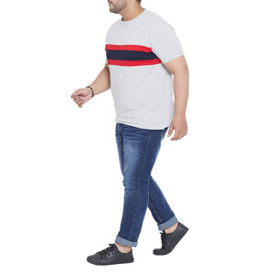 T-shirt pour homme à prix raisonnable, dernière mode, qualité supérieure, tissu teint en pièce, 100% coton, écologique, respirant, tissu en toile - Product Image 5