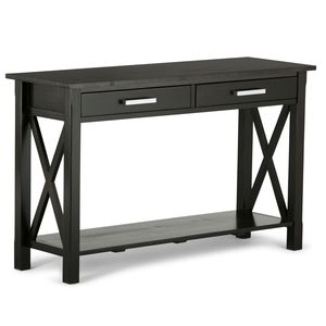 Kitchener Hickory <b>Brown</b> Console Sofa <b>Table</b> - Product Image 1