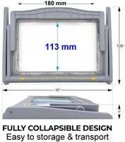 Magnifying Glass 5X LED Multi joints angle 360 degree with Foldable stand