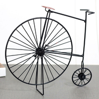 Décoration de table multifonctionnelle en fil métallique pour vélo - Design moderne pour la maison