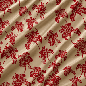 Organic Eco-Friendly Printed Silk Satin Woven Floral Lightweight <b>Fabric</b> for Apparel & Home Textiles-Customizable - Product Image 4