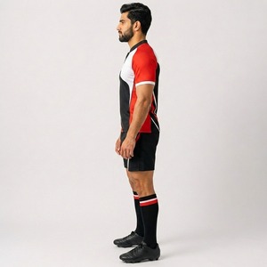 Uniforme de Rugby de Secado Rápido y Transpirable, Construcción Cómoda, Ligero, Uniforme de Rugby de Alto Rendimiento, Ropa Deportiva Profesional - Product Image 3