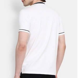 Camiseta de Hombre de Alta Calidad 100% Algodón con Bordado Personalizado, Manga Corta, Cuello Redondo, Corte Regular, Transpirable, Sólida y Ligera - Product Image 3