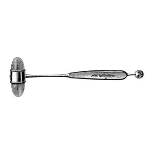 Martillo de percusión manual Hurst de acero inoxidable de 20 cm para diagnóstico médico, instrumento ortopédico quirúrgico - Product Image 2