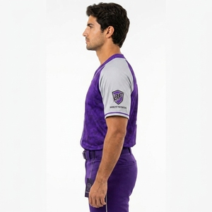 Uniforme de baseball unisexe en polyester respirant, manches courtes, service OEM personnalisé avec impression sur mesure, vente en gros 2026 - Product Image 5