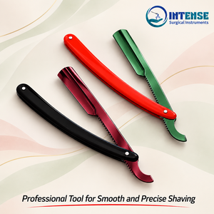 Juego de Navajas de Barbero Profesionales OEM, Navaja Recta de Acero Inoxidable para Barbería - Product Image 2
