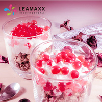Leamaxx Peach Bursting Boba Tapioca 15 Popping Juice Balls Zoet & Zuur 15% Echt Sap 3,2kg Taiwan Bubble Tea Topping