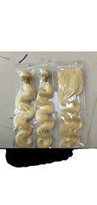 Pelucas de Cabello Humano Indio Remy Virgen con Encaje Frontal, Negro Natural, de 12 a 30 Pulgadas de Largo, Estilos de Ondas Suaves, Material Crudo - Product Image 6