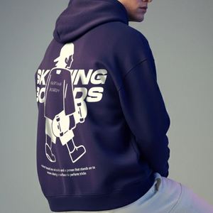 Sudadera Casual con Estampado de Sombrero de Vaquero para Hombre y Mujer, en Todos los Colores, 100% Poliéster, Tejido de Punto, Sudadera de Moda Otoñal - Product Image 5