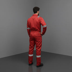 Custom Industrial Safety Coverall Uniform High Visibility Reflective Workwear PPE <b>Overall</b> for <b>Construction</b> Workers - Product Image 6