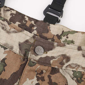 Waterproof <b>Camouflage</b> Hunting Pants with Adjustable Suspenders Outdoor Tactical <b>Cargo</b> Trousers - Product Image 5