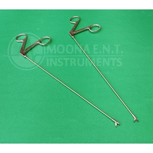 กรรไกรตัดกระดูกหูคอจมูกขนาดเล็ก Moona E.N.T Instruments ปลายโค้ง ขวา/ซ้าย คู่ 2 ชิ้น 230 มม. x 2 มม. เครื่องมือผ่าตัดจมูกและหูคอ - Product Image 2