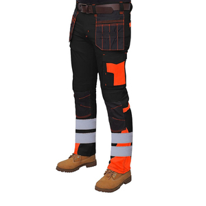 Pantalones de Seguridad Altamente Reflectantes con Múltiples Bolsillos de Almacenamiento, Tela Suave y Transpirable, Logotipo Personalizable - Product Image 2
