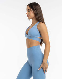 Nouvelle Collection : Ensembles de Fitness Lulu pour Femme – Soutien-Gorge de Yoga à Dos Nu Séchage Rapide et Leggings Taille Haute Effet Pêche Nude – Tenues de Sport pour Femme - Product Image 4