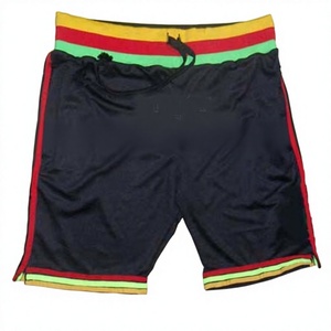 RBI 100% Polyester Tricot Anti-UV Plus Size Eco-Friendly Breathable Anti-Bacterial Unisex Shorts 220g Fabric Seamless <b>Fusing</b> - Product Image 2