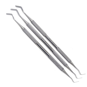 Kit de Instrumentos Restauradores para Obturaciones Dentales de Composite con Espátula Heidmann |   Cuchillo de Acero Inoxidable con Mango Ergonómico Antideslizante - Product Image 1