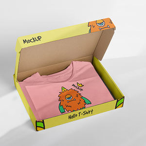 Cajas de Cartón Corrugado Plegables Personalizadas para Cosméticos, Caja de Regalo de Papel Reciclado Pequeña para Envío con Logotipo - Product Image 4