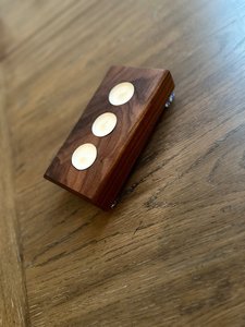 Walnut <b>Tea</b> <b>Light</b> candle Holder - Product Image 5