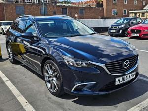 Mazda6 2.2 Skyactiv-D Sport Nav Tourer Euro 6 5 Puertas OEM DIY Acero, Año 2015, Impecable - Product Image 3